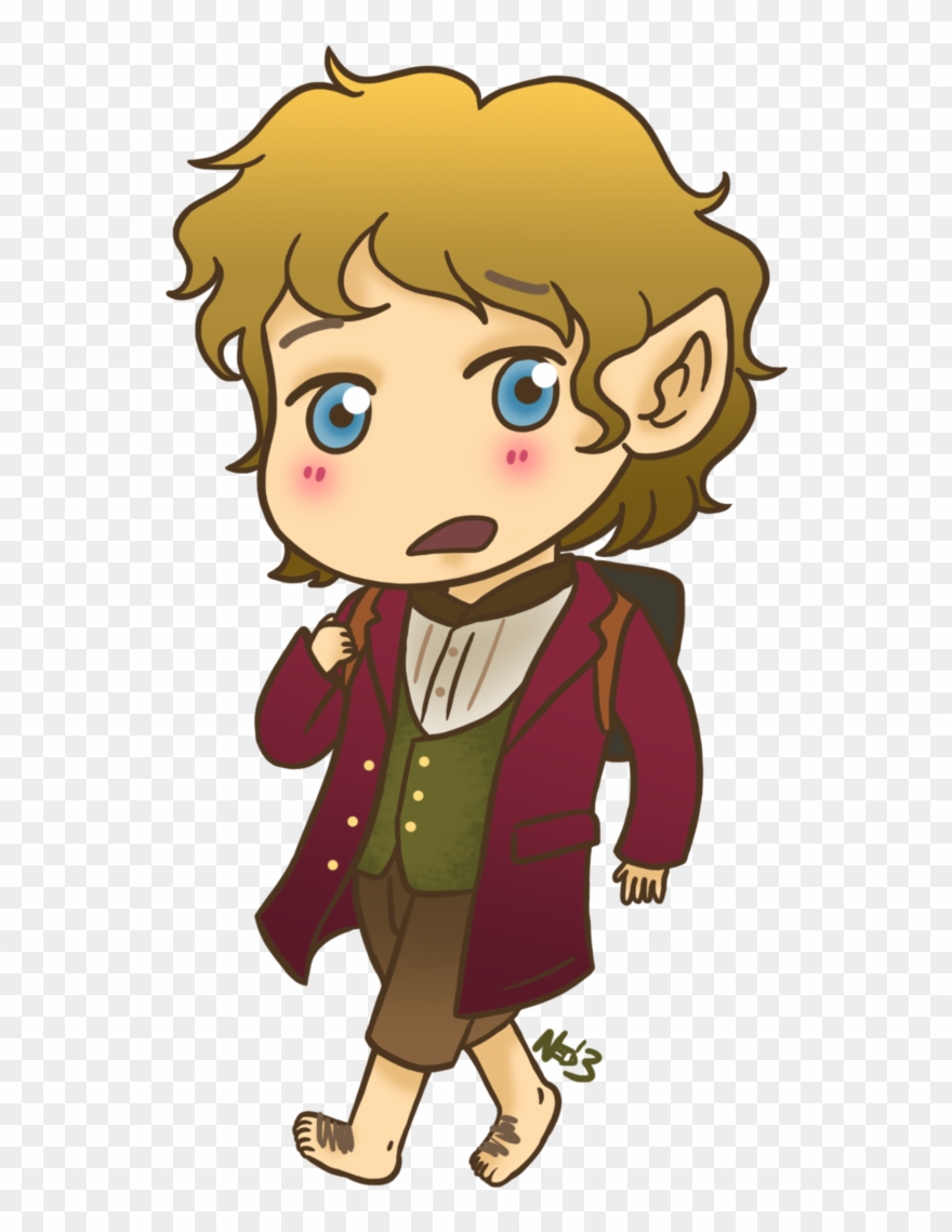 Image Result For Legolas Comics Concerning Hobbits, - Bilbo Baggins Drawing Cartoon Clipart