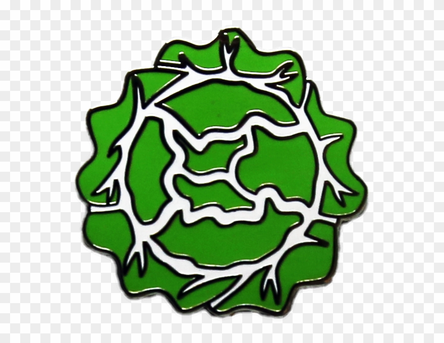 Coleslaw Logo Pin Clipart