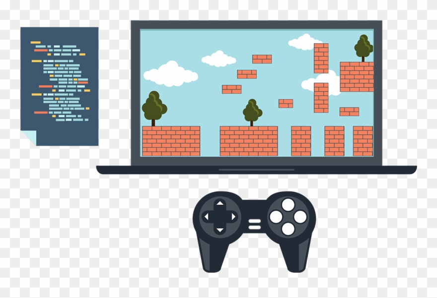 Coding Clipart Transparent - Game Development - Png Download