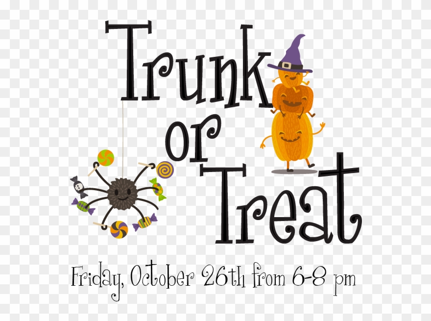 Trunk Or Treat Logo - Trick-or-treating Clipart