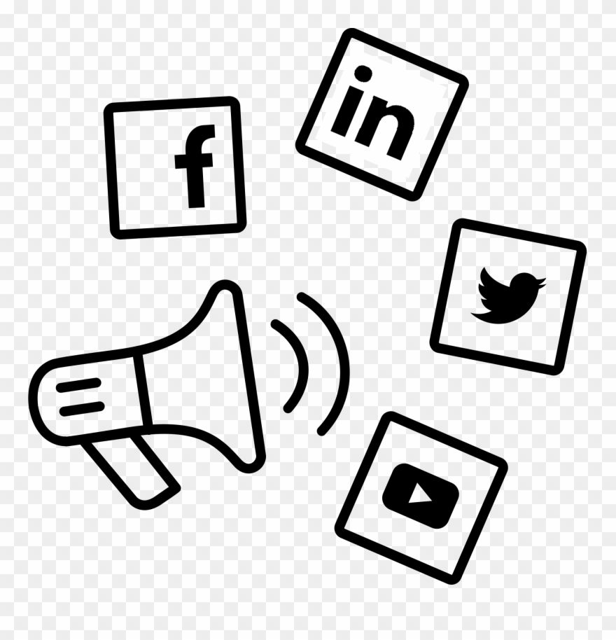 Connect With Tug - Digital Marketing Icons Png Clipart