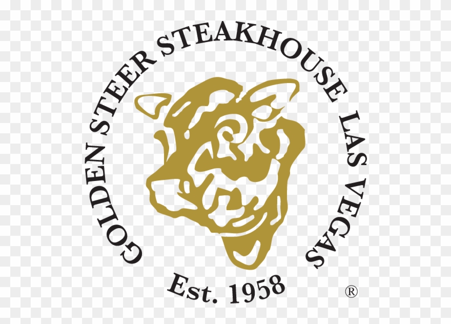 Golden Steer Steakhouse Las Vegas Logo Clipart
