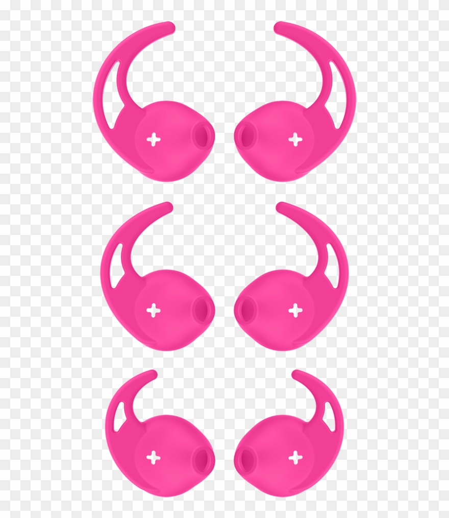 Replacement Sport Earbud Wingtips - Illustration Clipart