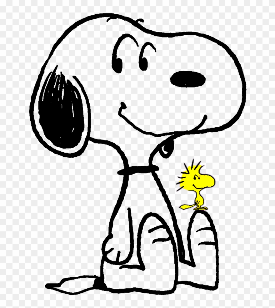 Snoopy Coloring Pages Clipart