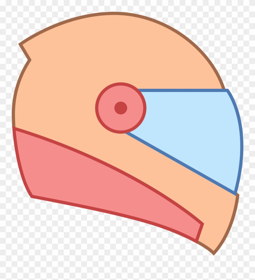 Motorbike Helmet Ícones - Motorcycle Helmet Clipart