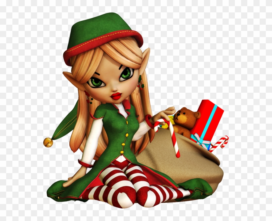 Christmas Dolls Clipart - Png Download
