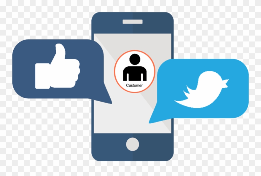 Focus On Your Business & We'll Keep You Social - Marketing Clipart