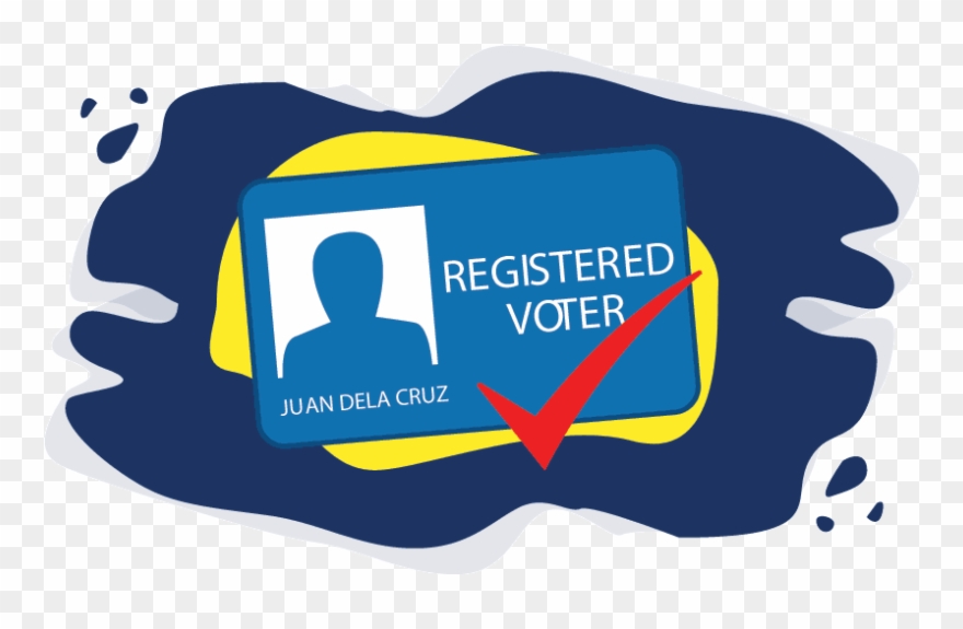A Voter's Registration Is Your Admission Form To Become - United Visual Products Please Enter Here Sign Clipart