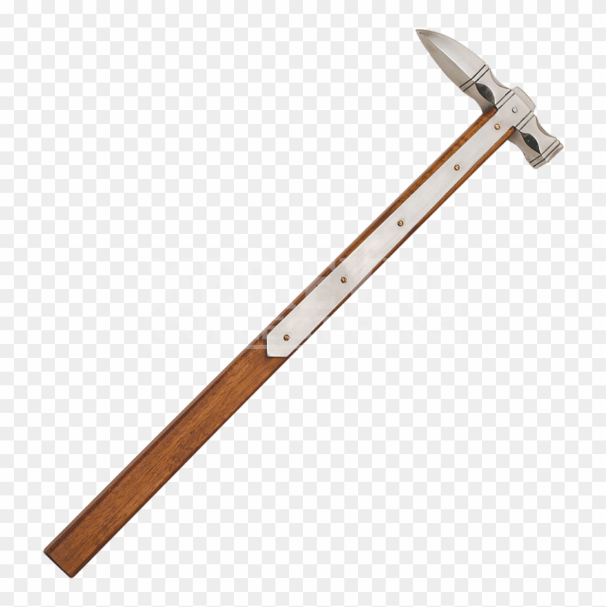 Heavy War Hammer - Dog Training Walking Stick Clipart