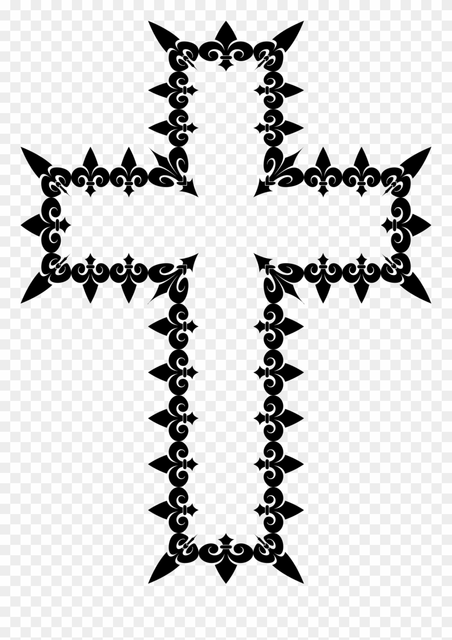 Big Image - Ornament - Fleur Ornament (oval) Clipart