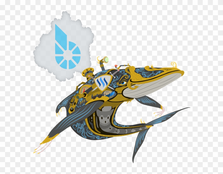 Whale Shares Steemwhale Clear Background 1000 - Illustration Clipart