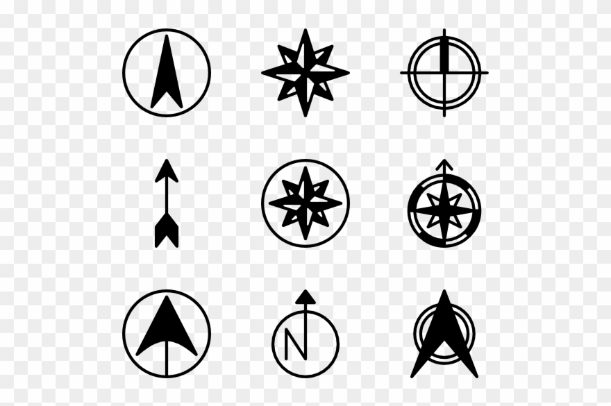 Icons Free Points - North Icon Clipart