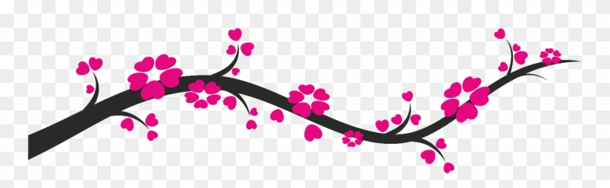 Tree Branch Png Transparent Image Pngpix April Borders - Flower With Tree Png Clipart