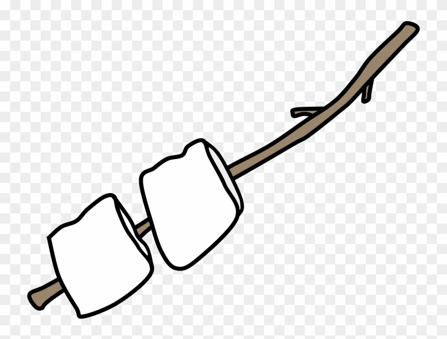 Roast Marshmallows - Marshmallow Clipart