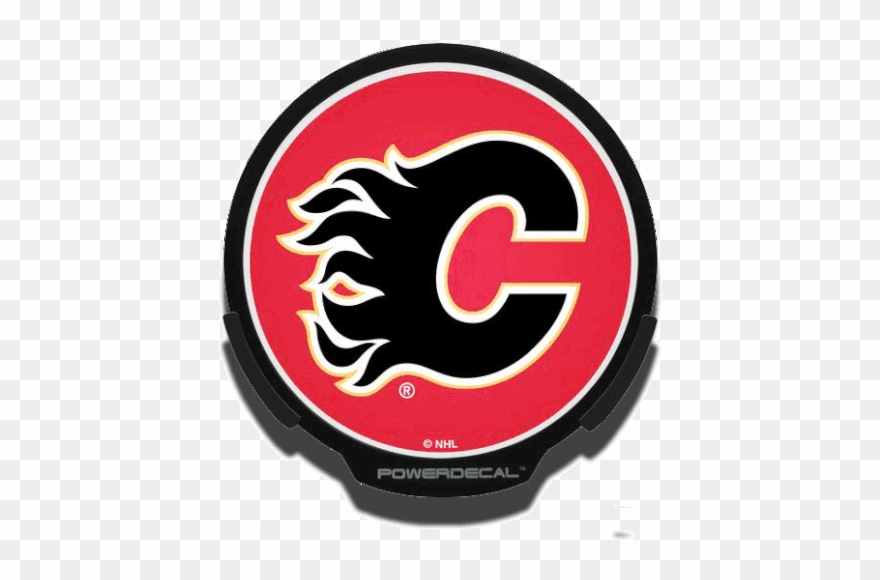 Calgary Flames Power Decal - Calgary Flames Clipart
