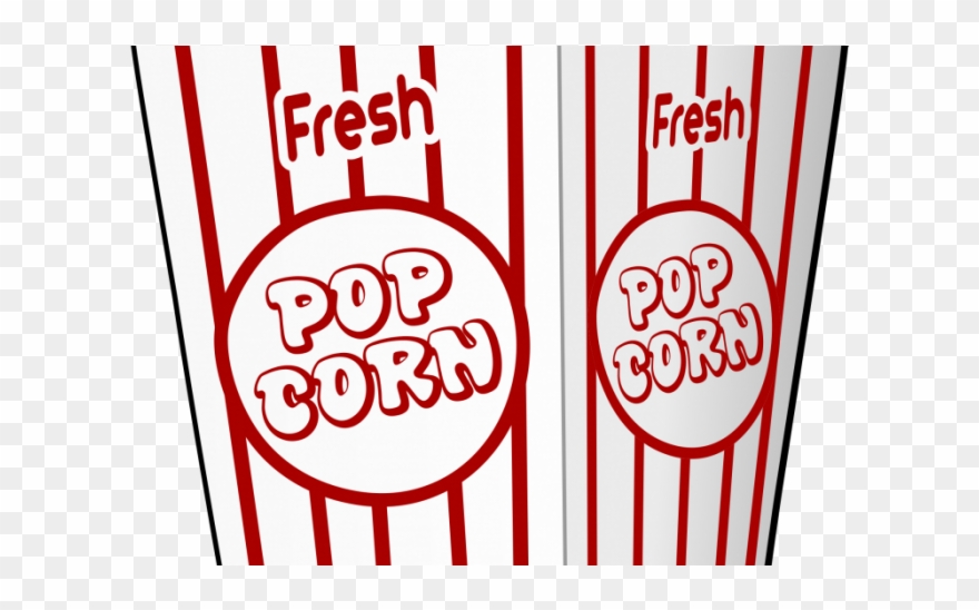 Popcorn - Bowl Of Popcorn Drawing Clipart