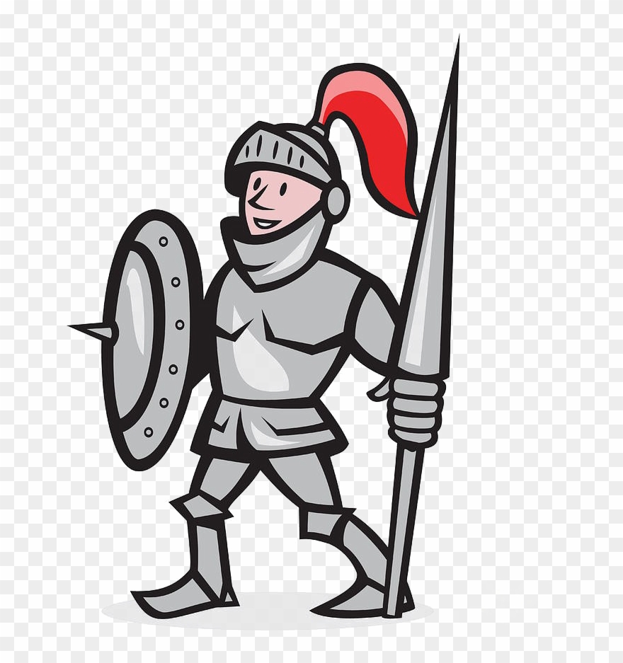 Knight Png Picture - Knight In Armor Cartoon Clipart