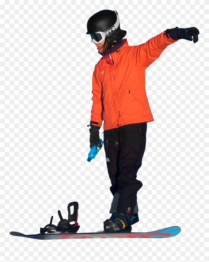 Clip Art Skalgubbar Cut Out People - People Snowboarding Png Transparent Png