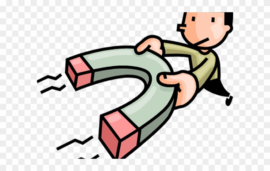 Magnetism Clipart Magnet - Magnet Clip Art - Png Download