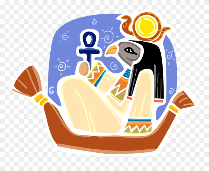 Horus Deity Vector Image Illustration Of God Clipart