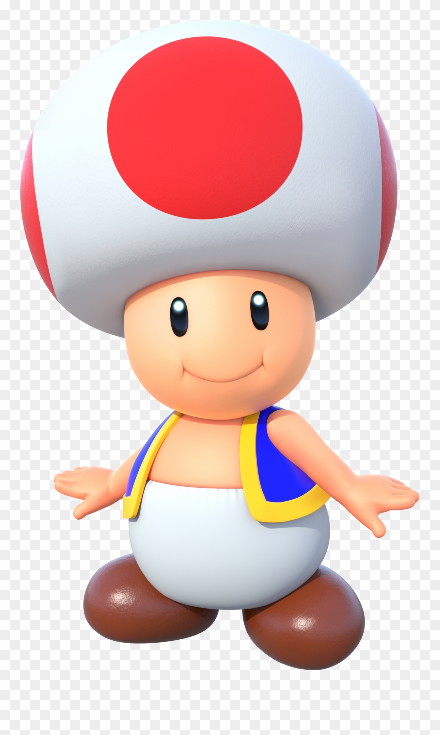 Super Mario Party Toad Clipart