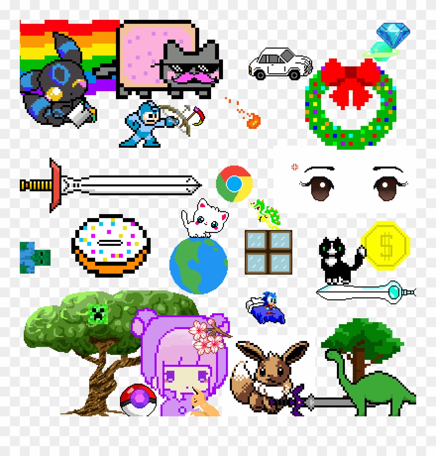 The World Of Stamps - Nyan Cat Clipart