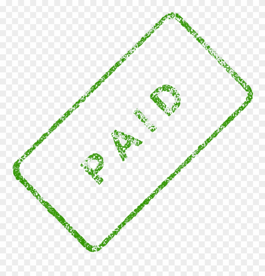 Paid - Paid Stamp Image Png Clipart