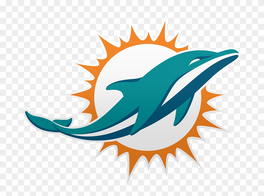 Miami Dolphins Logo 2018 Clipart