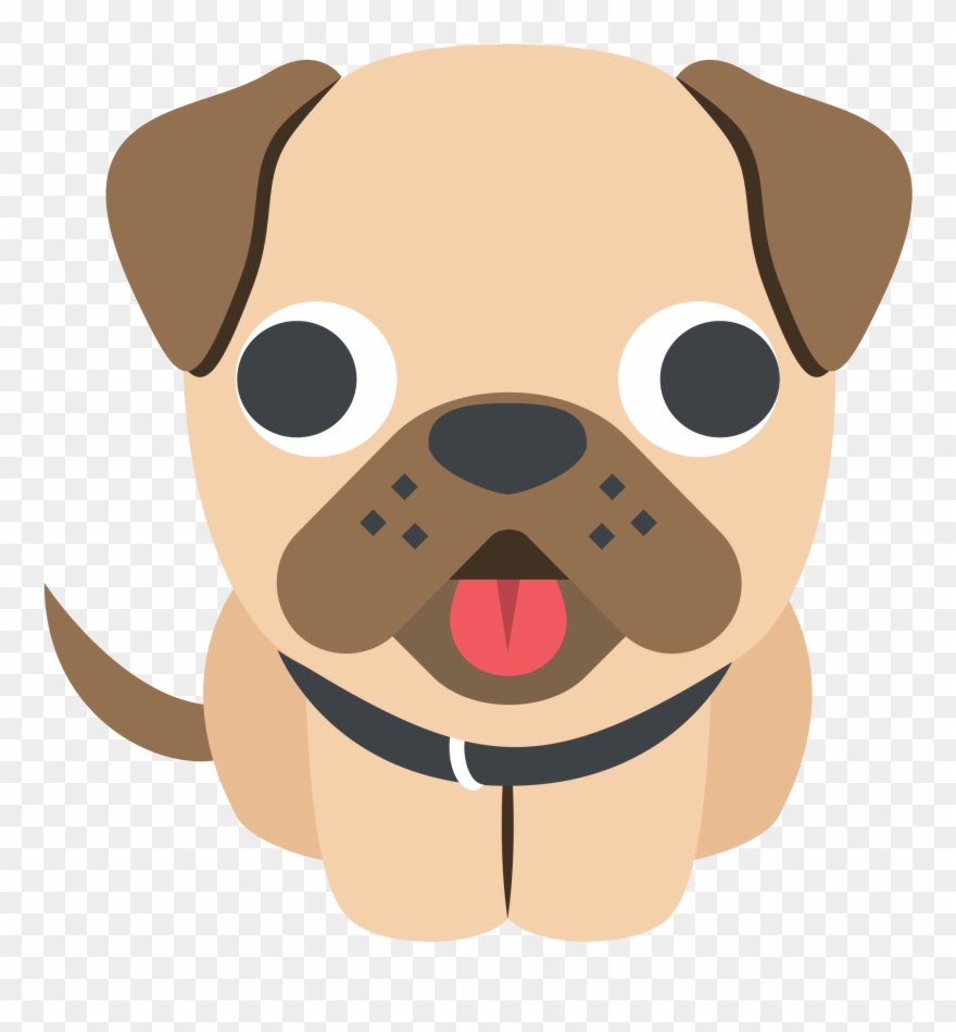 Dog Emoji Text - Dog Heart Eyes Emoji Clipart