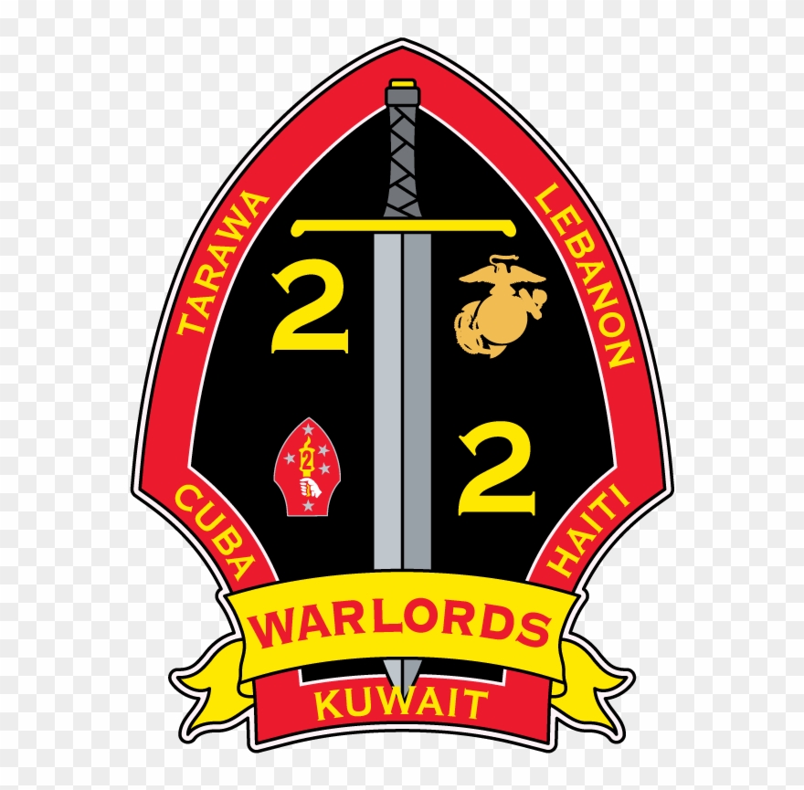 Marines Warlords M2751 - 2nd Battalion 2nd Marines Clipart