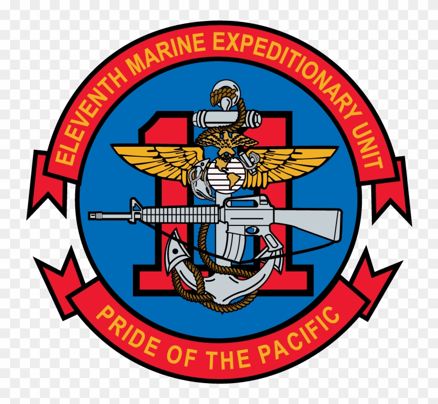 Eleventh Marine Expeditionary Unit Pride Of The Pacific - 11th Meu Clipart
