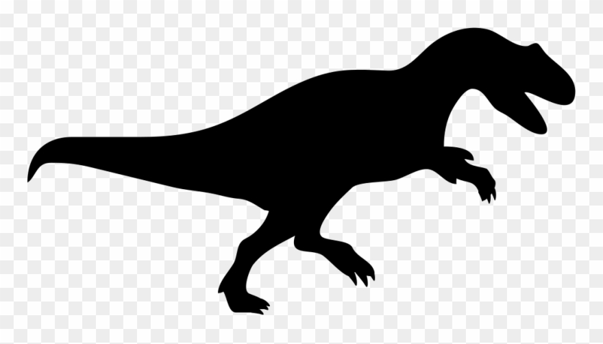 T Rex Silhouette Png Clipart