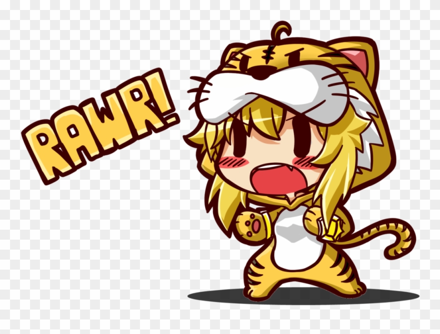 In An Attempt To Cheer You Up - Yang Xiao Long Chibi Clipart