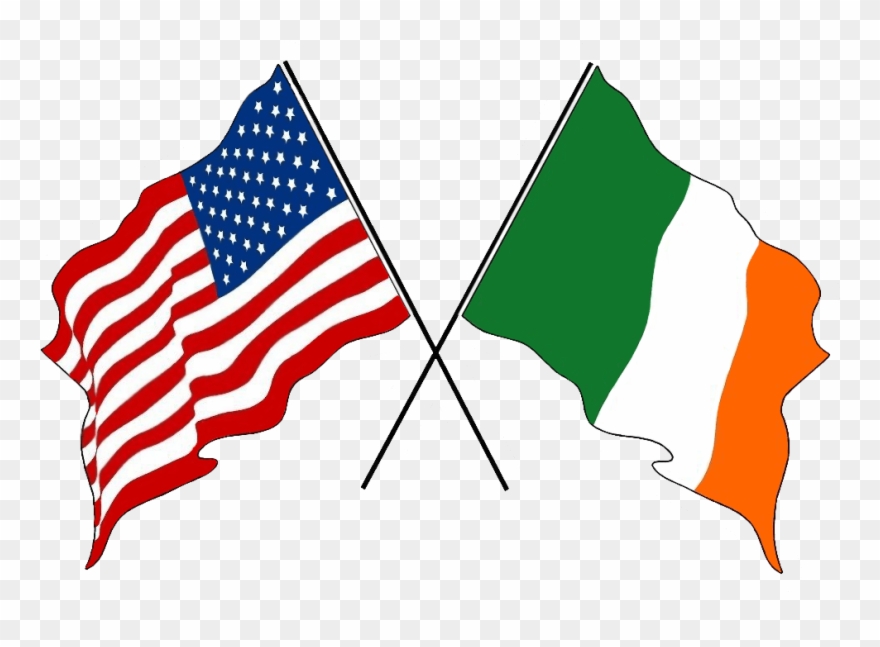 And A Charity Was Born Us Ire Flag - Italy And America Flag Clipart