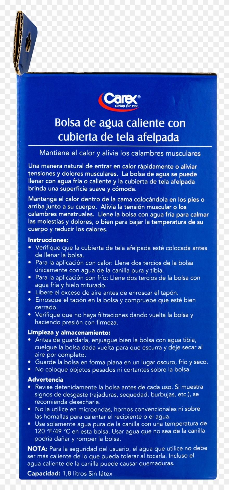 Bolsa De Agua Caliente Sitting Down Clipart