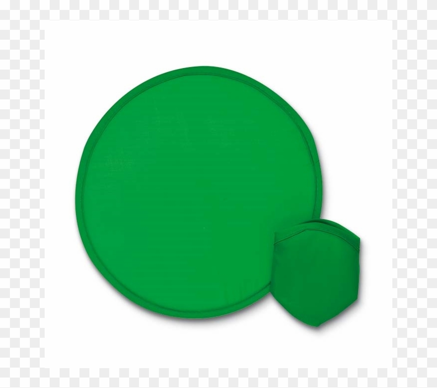 Foldable Frisbee In Pouch It3087-09 - Circle Clipart