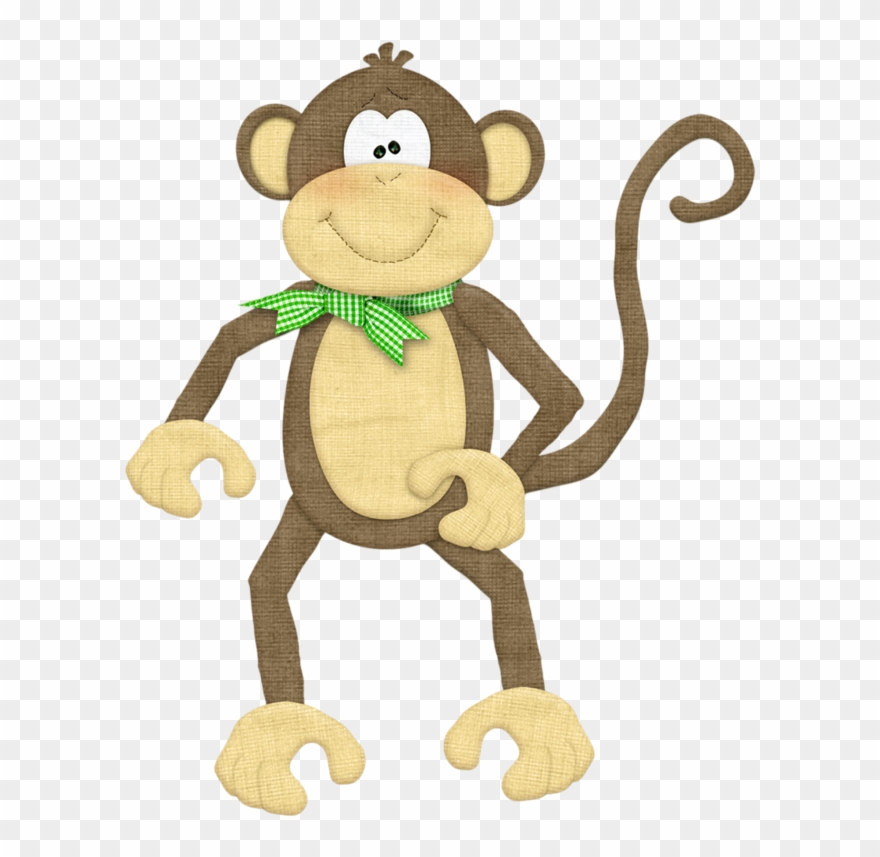 Monkeys ‿t✿p⁀ - Gif Png De Un Mono Clipart