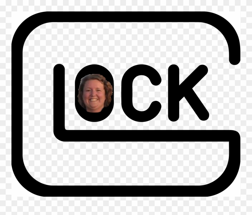 Ock Text Font Smile Clip Art - Glock Logo - Png Download