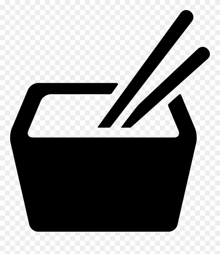 Japanese Food With Chopsticks Png Icon Free - Japanese Food Chopsticks Logo Clipart