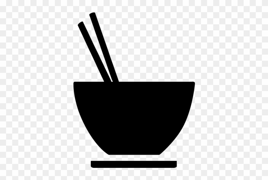 Black Bowl Icon - Icon Clipart