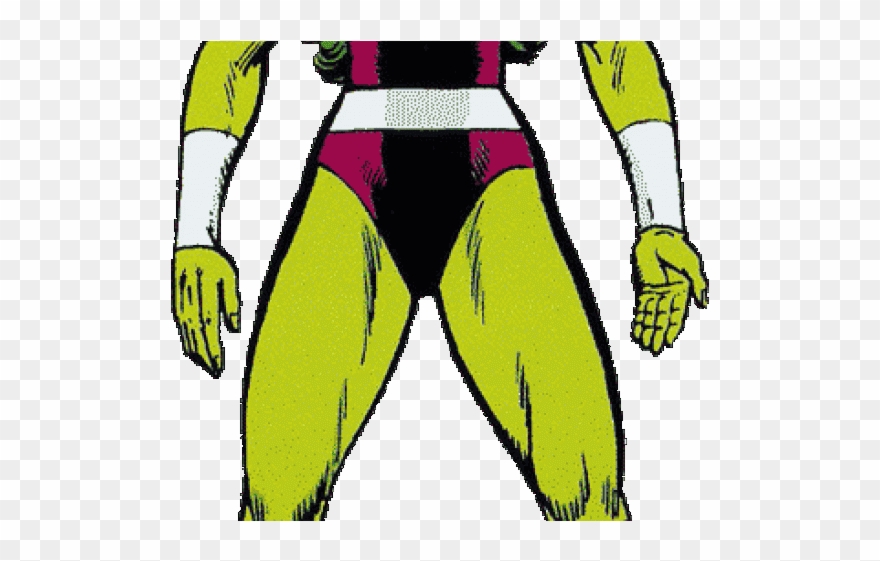 Avengers Clipart Halk - Original She Hulk - Png Download