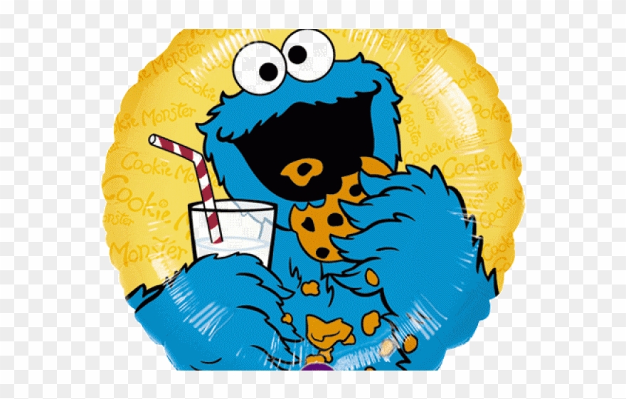 Cookie Monster Clipart Full - Png Download