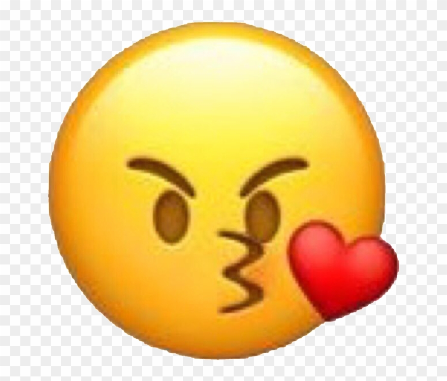Emoji Heart Kiss Kissemoji Angry Mad Love Heartemoji Clipart