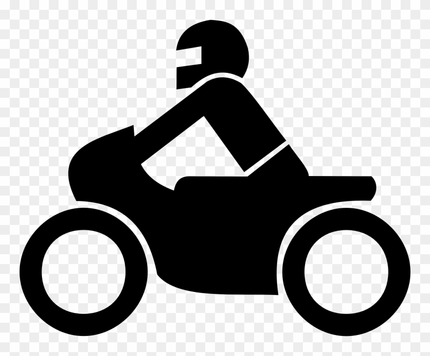 Medium Image - Motorcycle Icon Png Clipart
