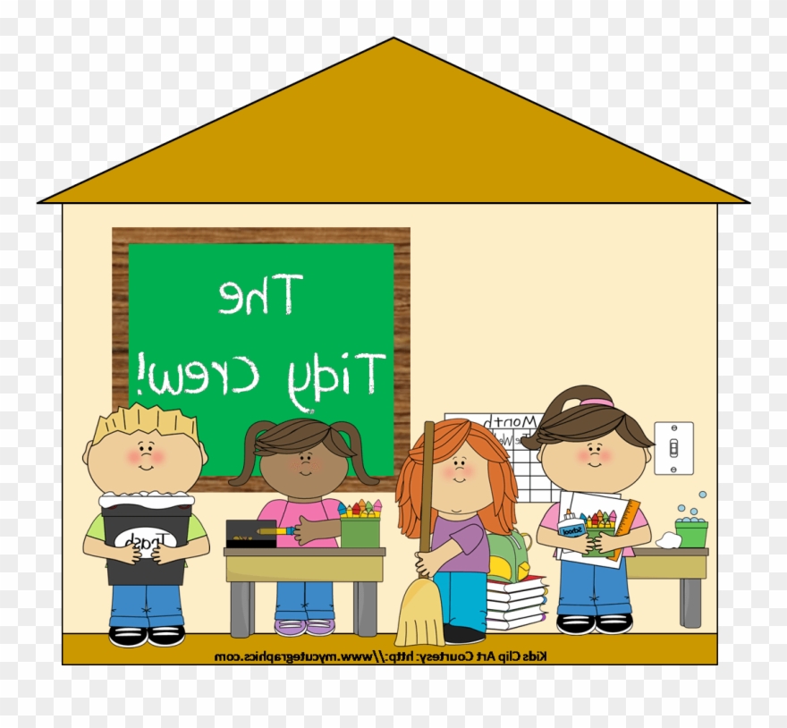 Cleaning Clipart Student - Png Download