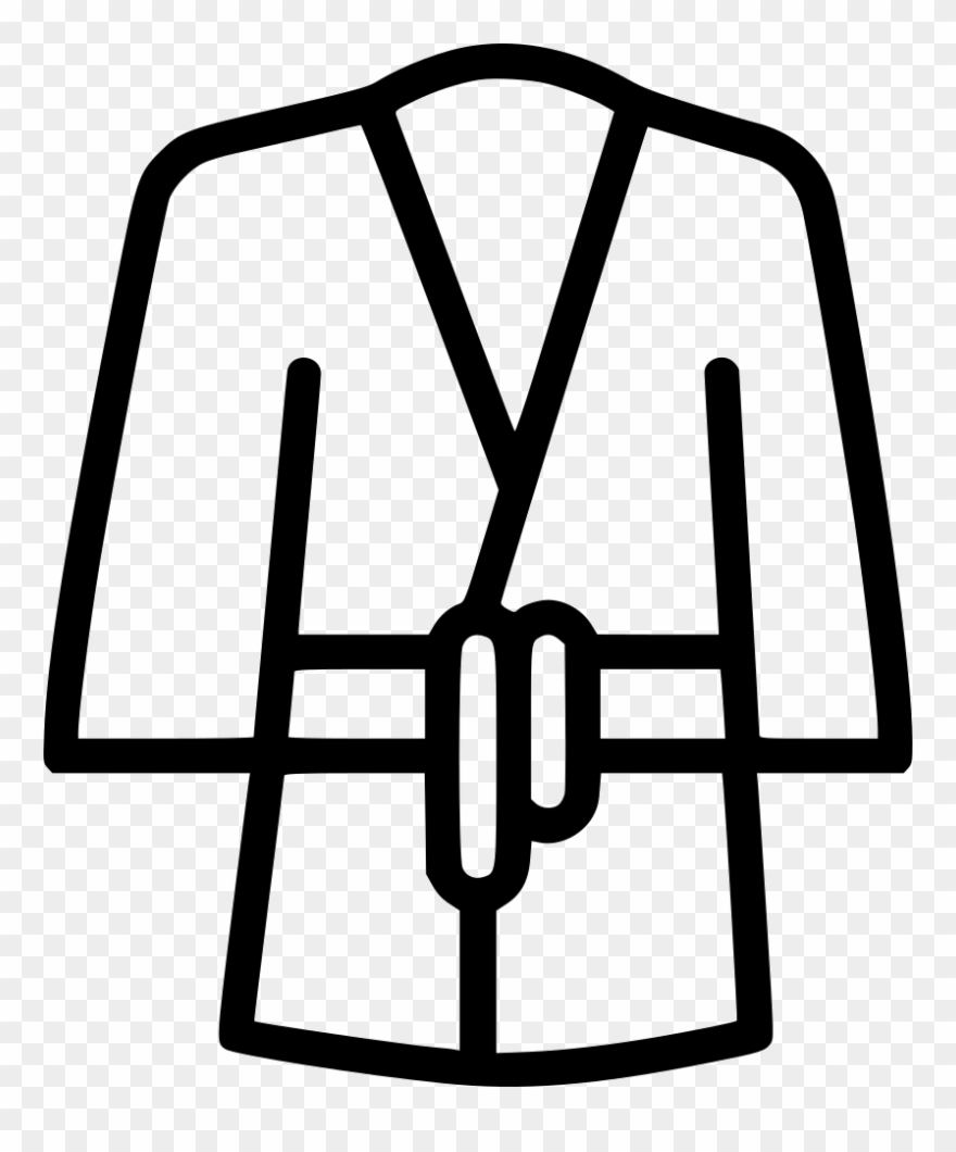 Bath Robe Comments - Bathrobe Clipart