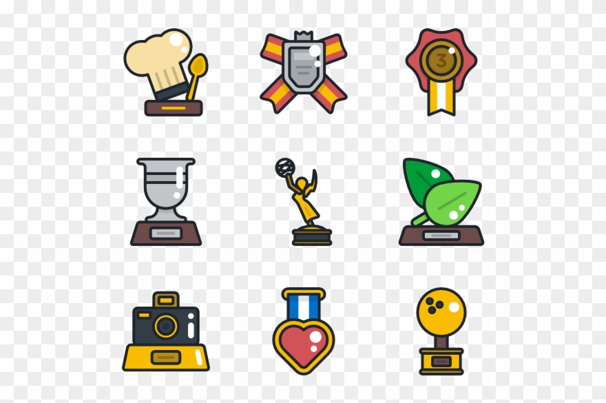 Award Packs Vector Svg Psd Eps - Icons Award Clipart