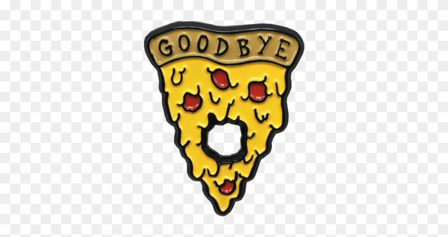 Pizza Planchette Pin - Lapel Pin Clipart