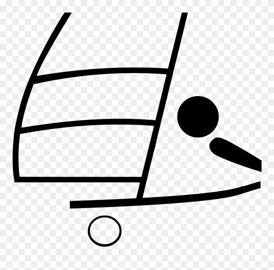 Land Sailing Blokart Pictogram - Pictogram Of Sailing Clipart
