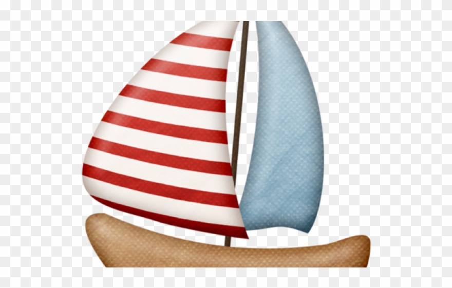 Sailboat Clipart Summer - Beach Boat Clipart - Png Download